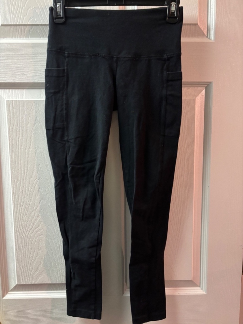 One Step Up - Black Leggings - Size: M